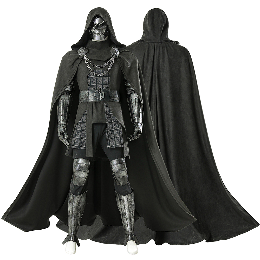 Black Face Mask Pack - Nuevo disfraz de Doctor Doom, capa
