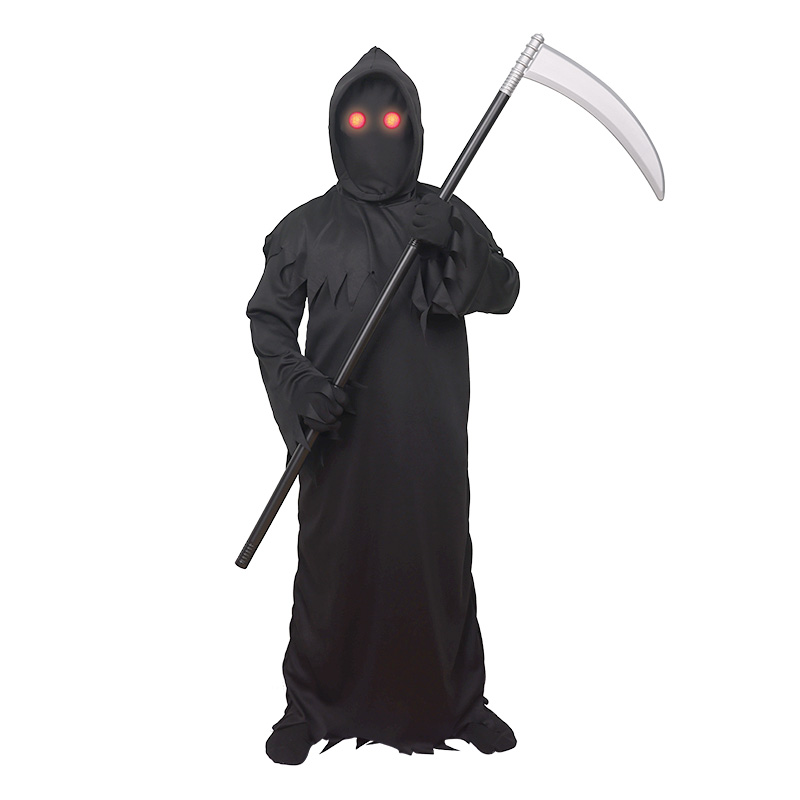Disfraz de Halloween del Grim  - Black Face Mask Pack reseña y precio