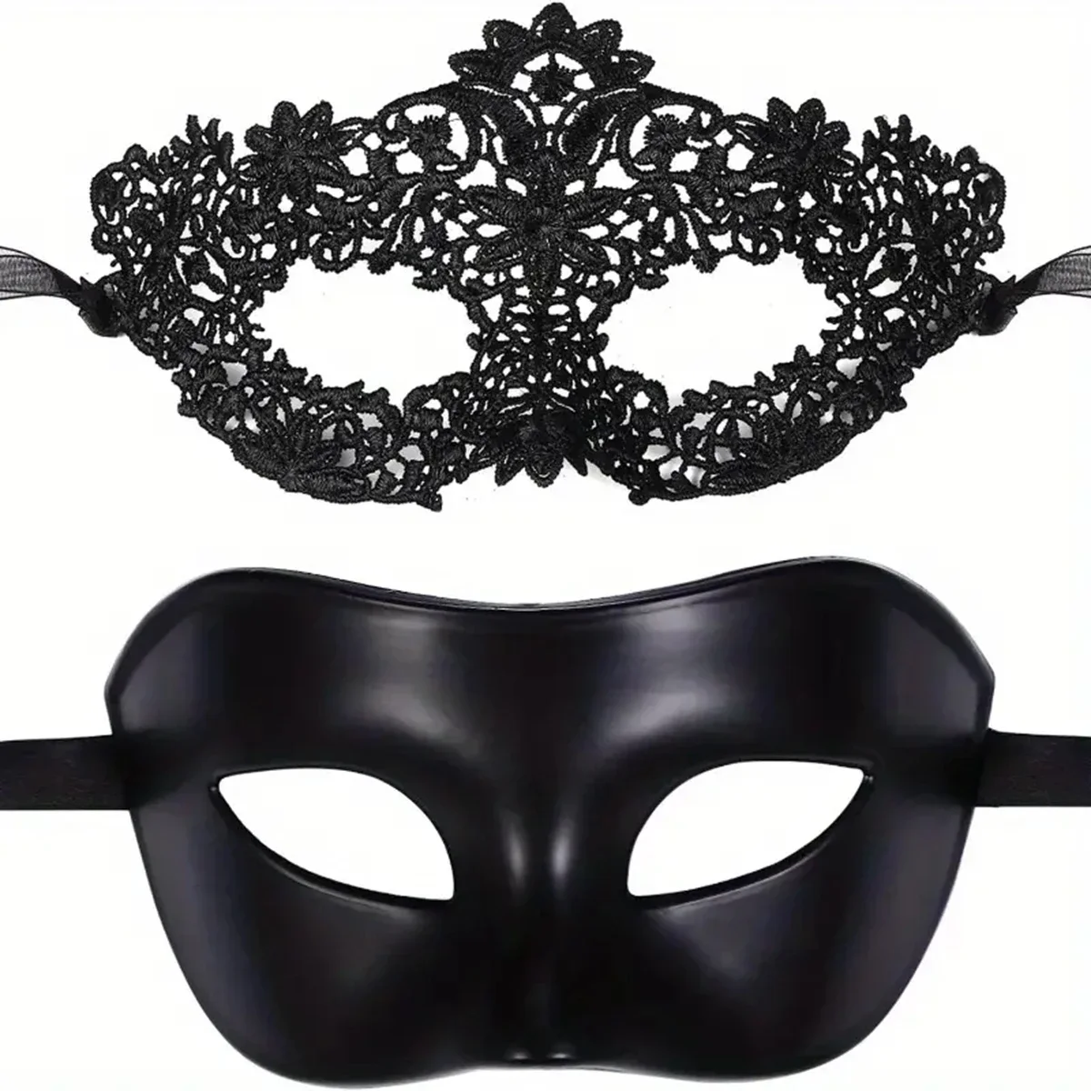 Juego de 2 máscaras de disfrac - Black Face Mask Pack reseña y precio