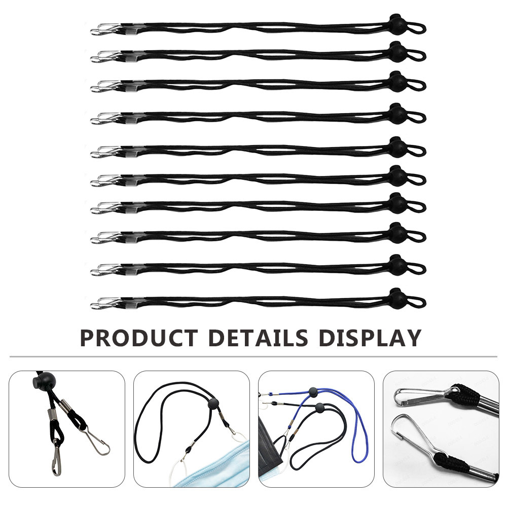 10 piezas de cordón anti-caída - Mask Ear Saver Strap reseña y precio